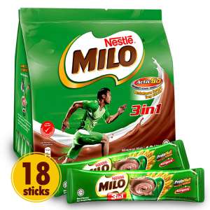 پودر شیر کاکائو 3*1 ساشه 18 عددی - میلو نستله Nestle MILO