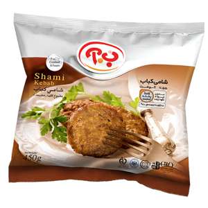 شامی کباب (پخته و منجمد) 450 گرم - ب آ