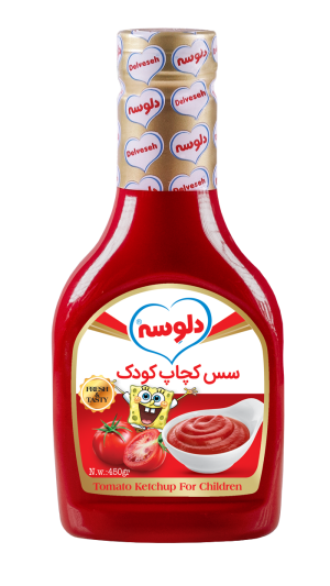 سس گوجه فرنگی ( کچاپ ) کودک 450 گرم - دلوسه